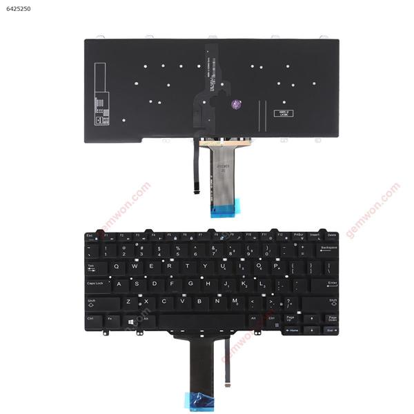 DELL Latitude 3340 3350 BLACK (Backlit,Without Frame,For Win8) US 01PM8M PK1316R1A05 Laptop Keyboard (OEM-B)