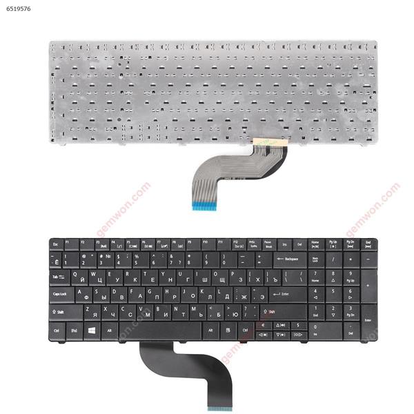 ACER TM8571 E1-521 E1-531 E1-531G E1-571 E1-571G BLACK(For Win8,Version 3)OEM RU AUF0R 9Z.N3M82.F0R PK130PI2B04 Laptop Keyboard (OEM-B)