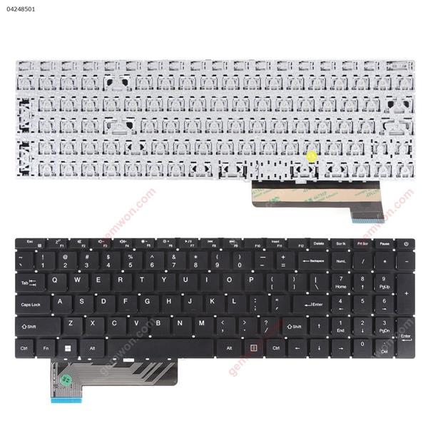 Gateway GWTN156-1 GWTN156-4 GWTN156-5 GWTN156-5BL BLACK(Without FRAME)WIN8 US N/A Laptop Keyboard ()