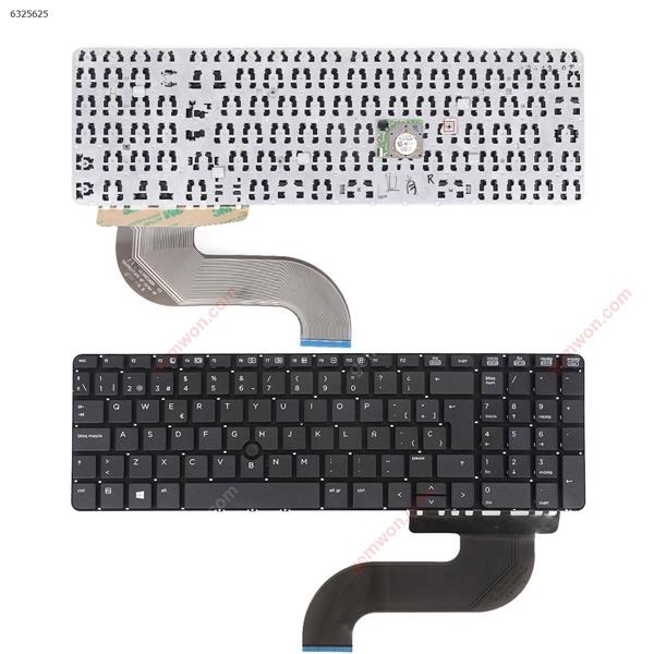 HP Probook 650 G1 655 G1 BLACK (Without FRAME,With Point stick,WIN8) SP 738697-001 6037B0088301 Laptop Keyboard ( )