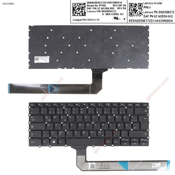 LENOVO 14W GEN 1 BLACK（Without FRAME，win8） GR N/A Laptop Keyboard ()