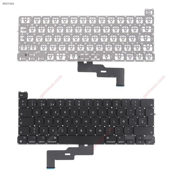 APPLE Macbook Pro A2338 BLACK (without Backlit) SP N/A Laptop Keyboard ()