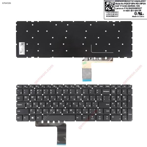 LENOVO Ideapad 310-15 BLACK win8(Without FRAME) RU SN20K93009 9Z.NCSSN.00R Laptop Keyboard (OEM-B)
