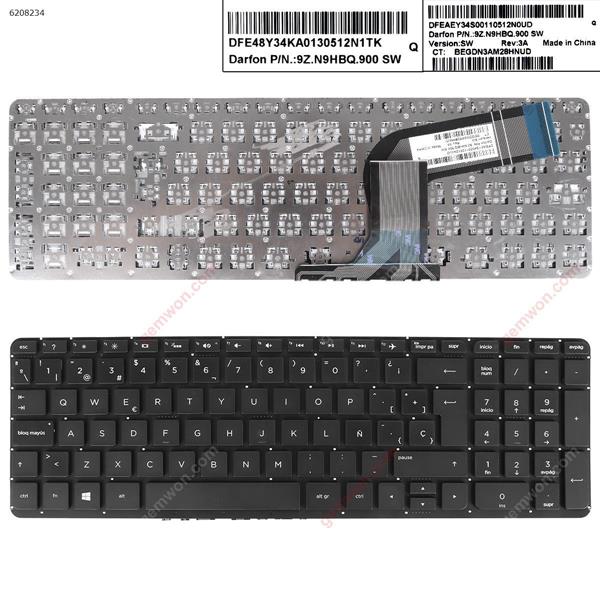 HP Pavilion 15-P 17-F BLACK (Without FRAME,Without Foil,Win8) SP CN9-UK    9Z.N9HSQ.70E              4H+N9H0M90U               COO Laptop Keyboard (OEM-B)