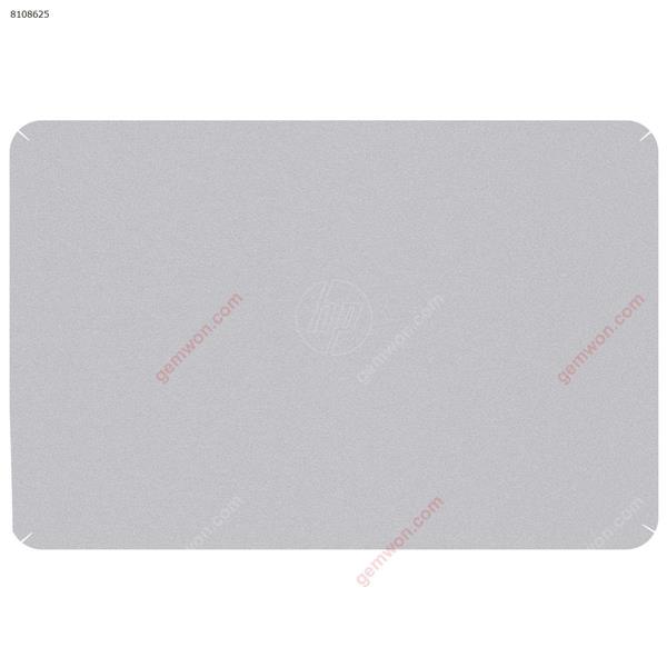 Polyvinyl chloride (PVC) skin sticker cover for  HP 450 G4, G5 silver brushed, revealing logo  Sticker N/A