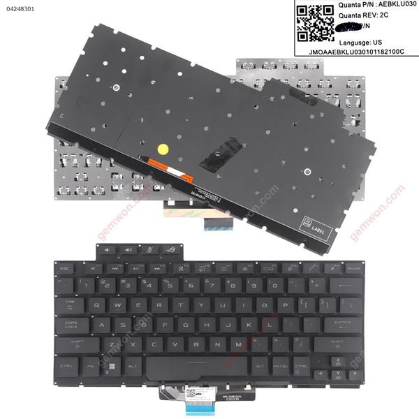 ASUS ROG Zephyrus G14 GA401 GA401U BLACK(Version 2,Backlit Win8) US N/A Laptop Keyboard ()