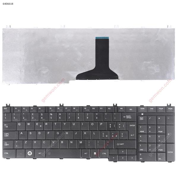 TOSHIBA Satellite C650 C660 L650 L670 BLACK OEM IT V180613C Laptop Keyboard (OEM-B)