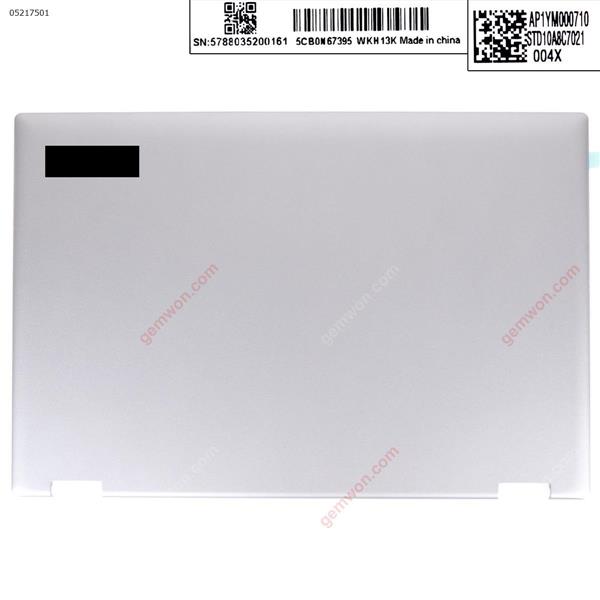 Lenovo flex5-14 YOGA 520 520-14 520-14IKB Top LCD Back Cover Rear Lid Silver. Cover N/A