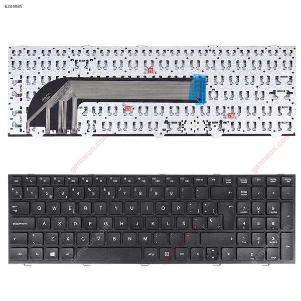 HP 4540S 4545S BLACK(without FRAME,without foil,For Win8) SP 6037B0056626MB Laptop Keyboard (OEM-B)