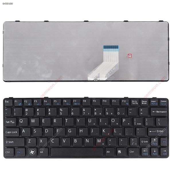 SONY SVE 11 BLACK FRAME BLACK US 149036311 US 55012H01U0-212-G Laptop Keyboard (OEM-B)