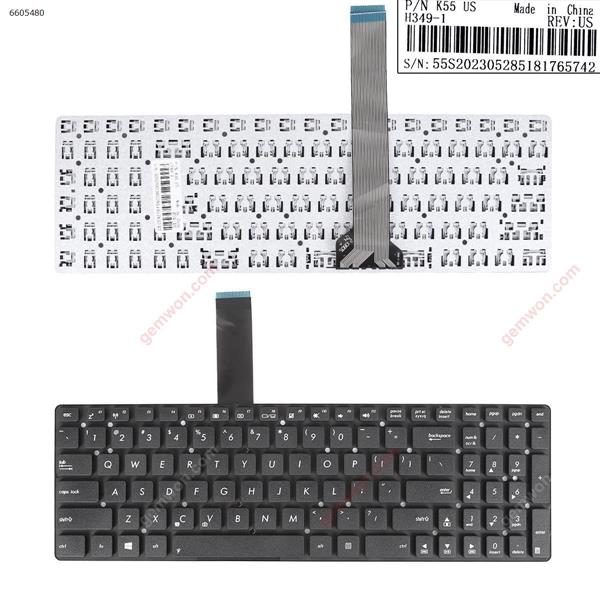 ASUS K55XI BLACK(Without FRAME Without Foil,Win8) US OKM-MF1US13  0KNB0-602CSP00 Laptop Keyboard (OEM-B)
