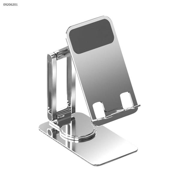 Silvery Phone Stand, Adjustable Phone Holder Stand Dock - Full Aluminum Desktop Holder Stand for iPhone 14, 14 Plus, 14 Pro, 13, 13 Pro Max, 12 Mini, 12 Pro Max, 11 Pro, XR X 7 6 Plus, HUAWEI Mobile Phone Mounts & Stands K50