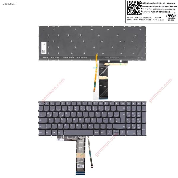 Lenovo IdeaPad 5-15ARE05 5-15ALC05 5-15IIL05 5-15ITL05 GRAY(backlit WIN8)  N/A