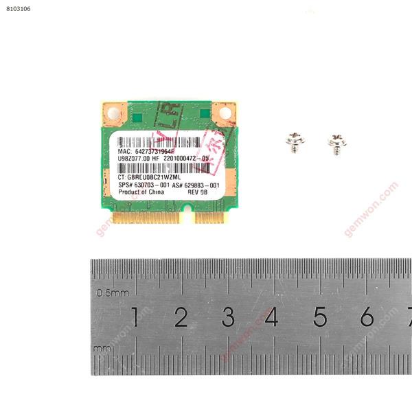 Bluetooth 600370-001 BCM94313HMGB For BCM4313 Half Mini PCI-E 802.11n Wifi Card(Pulled,90-95%New) Board SPS：600370-001