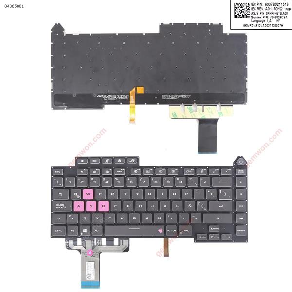 ASUS ROG 5R G513 G513Q G513QY G513QM G533 (Colorful backlight WIN8)WASD is red  N/A