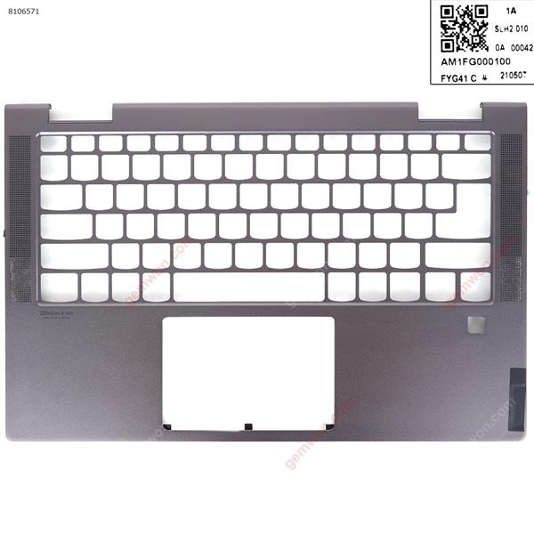 Lenovo Yoga C740-14 C740-14IML Upper Case Palmrest Cover Without Touchpad dark grey. Cover N/A