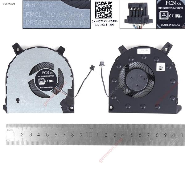 Dell Inspiron 7500 7506 2-in-1 CPU（ORG） Laptop Fan N/A