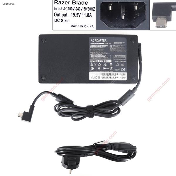 Razer Blade RC30 230W 19.5V 11.8A RC30-024801 with AC line Plug：EU (High copy） Laptop Adapter 230W 19.5V 11.8A