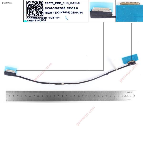 HP ZBook Fury 17 G7 G8 FHD 30Pin LCD/LED Cable DC02C00PO00