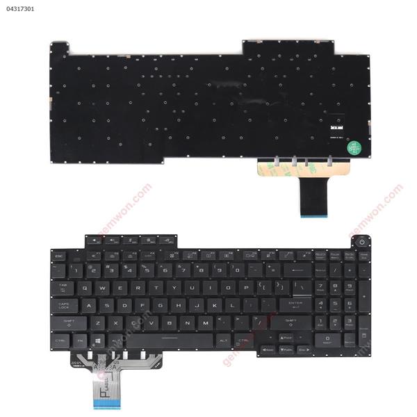 ASUS ROG G713 G713Q G713QY G713QE G713QM G713QR BLACK (RGB WIN8) US N/A Laptop Keyboard ()