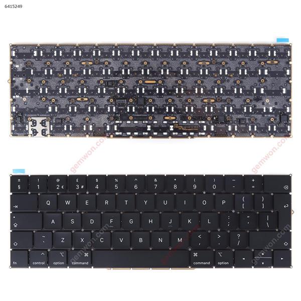 Apple MacBook A1989 A1990 BLACK(Without Backlit) UK N/A Laptop Keyboard (Original)