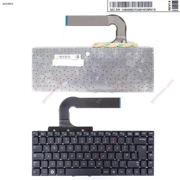 SAMSUNG Q430 Q460 RF410 RF411 P330 SF310 SF410 SF411 Q330 QX411 QX410 QX310 QX412 X330 X430 Series BLACK UK CNBA5902793ABIH40CN 9Z.N5PSN.00U MB0SN 0U Laptop Keyboard (OEM-B)