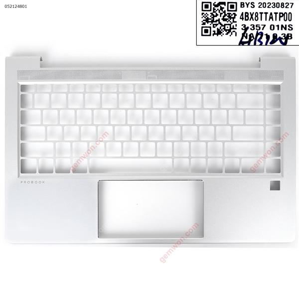 HP ProBook 440 445 G10 HSN-Q32C-Q34C-4 Palmrest Upper Case C Shell Cover Silver Cover N/A