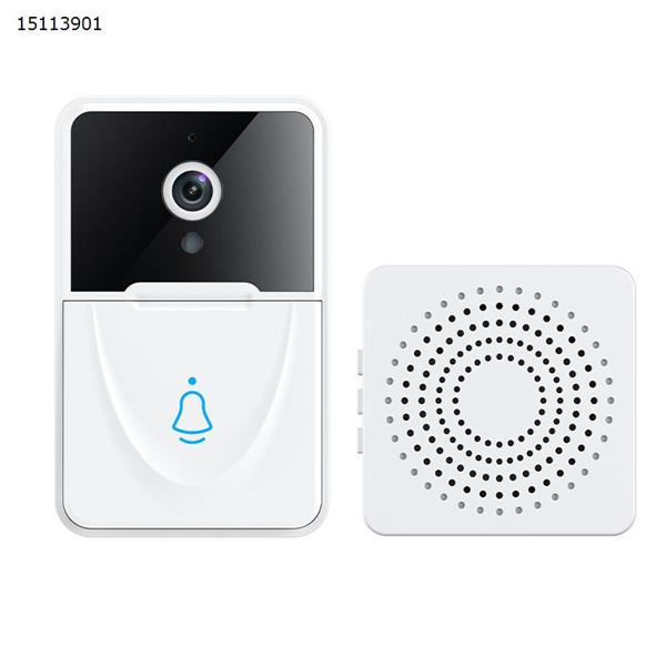Wireless video doorbell WiFi smart video 1080P intelligent monitoring video doorbell voice intercom alarm push PGND control  X3