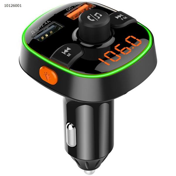Car Bluetooth FM transmitter Car MP3 player QC3.0 Fast charge Bluetooth V5.0 support U disk TF card music playback Car Appliances BC52