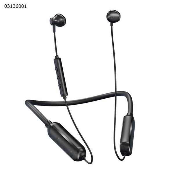 Wireless Bluetooth headset hanging neck music game sports semi-in-ear heavy bass stereo Bluetooth headset  R18