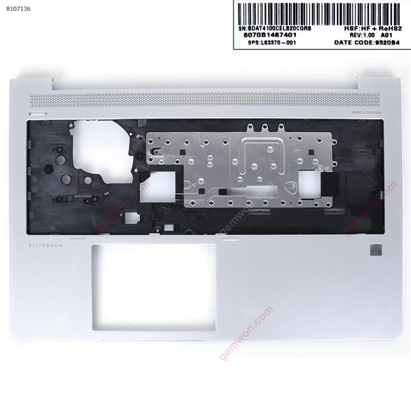 HP EliteBook 850 755 G5 Palmrest Upper Cover Without touchpad. Cover N/A