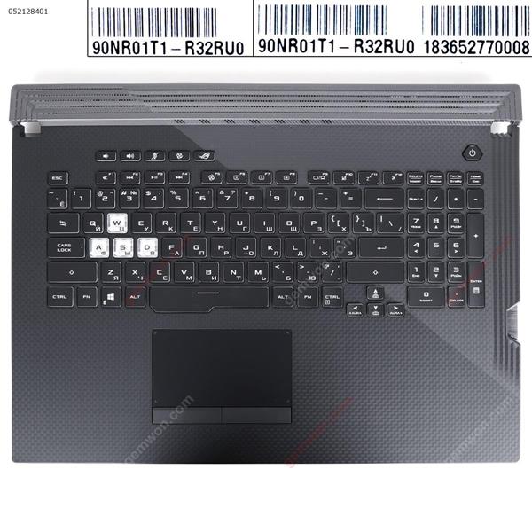 ASUS G731GU-1A Upper Case Palmrest with RU KeyboardRGB PER KEY) Cover 90NR01T1-R31RU0