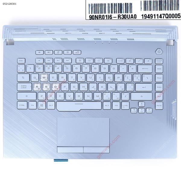 ASUS G531GU-1C Upper Case Palmrest with RU Keyboard(RGB CHIC) Cover 90NR01J3-R31RU0
