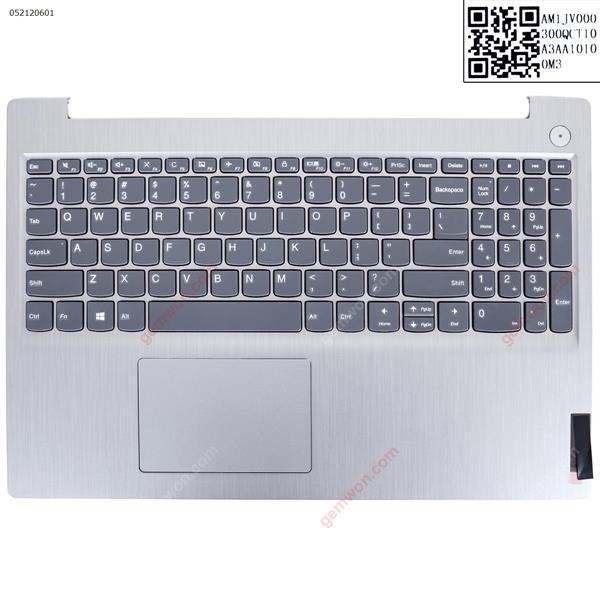 Lenovo Ideapad 3-15IML05 81WB 3-15IIL05 81WE Palmrest Upper Cover with touchpad Grey（USKeyboard） Cover AP1JV000630 