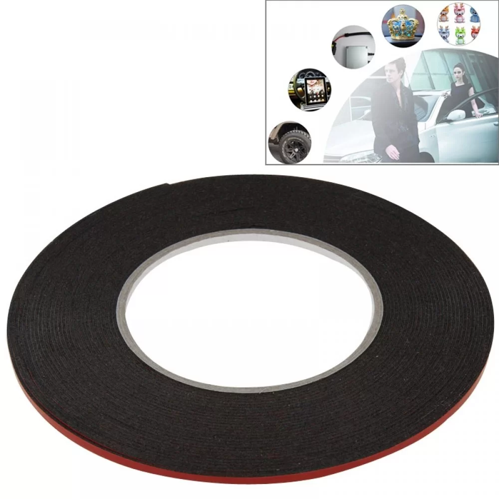 0.5cm Sponge Double Sided Adhesive Sticker Tape, Length: 10m Repair Tools N/A
