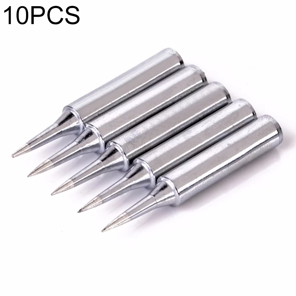 10 PCS 900M-T-I Special Pointed End Lead-free Electric Welding Soldering Iron Tips
