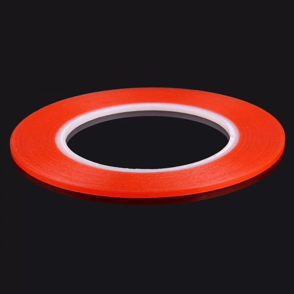3mm width 3M Double Sided Adhesive Sticker Tape for iPhone / Samsung / HTC Mobile Phone Touch Panel Repair, Length: 25m (Red)