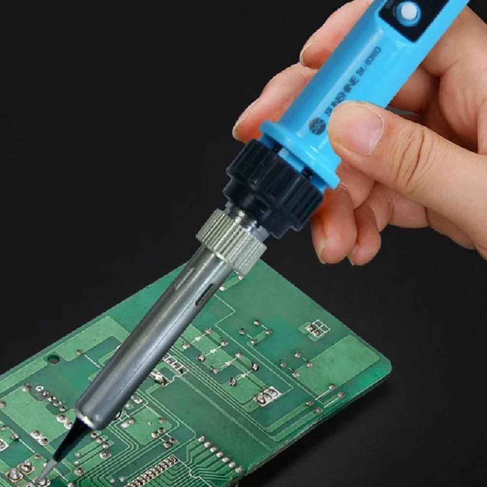 Constant Temperature Digital Display Soldering Iron Repair Welding Tool Temperature Adjustable, SL-936D(Blue)