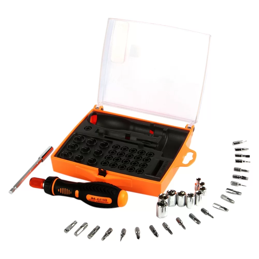 JAKEMY JM-6118 33 in 1 Multi Tool Set Hand Tools Repair Tool Kit Precision Screwdriver Set