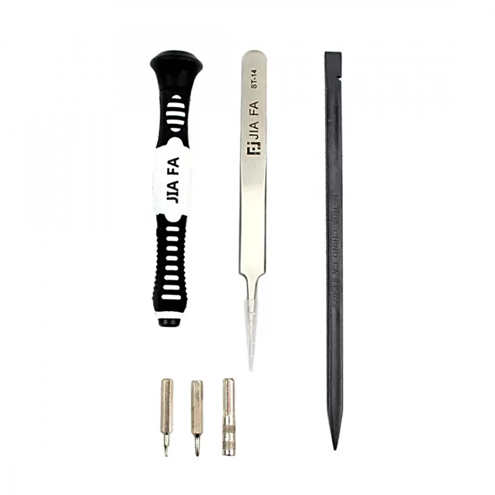 JF-6S 6 in 1 Demolition Screwdriver Repair Opening Tools Set for iPhone 6s / 6s Plus / 6 / 5C / 5s / 4s / 4