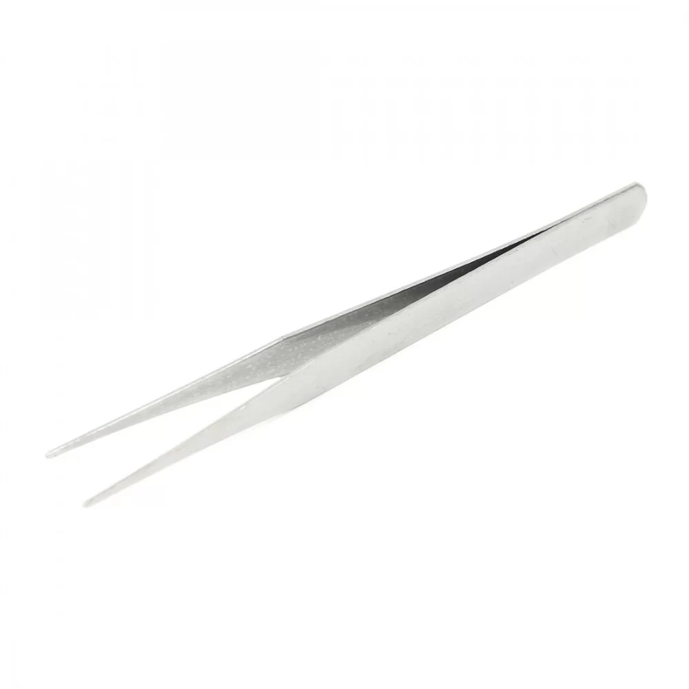 JIAFA JF-603 Straight Tip Tweezers(Silver)
