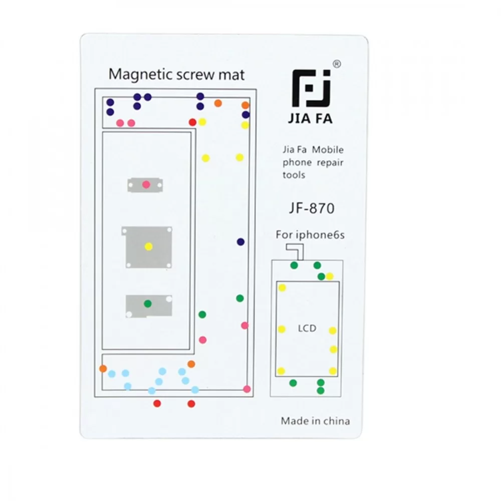 JIAFA Magnetic Screws Mat for iPhone 6s