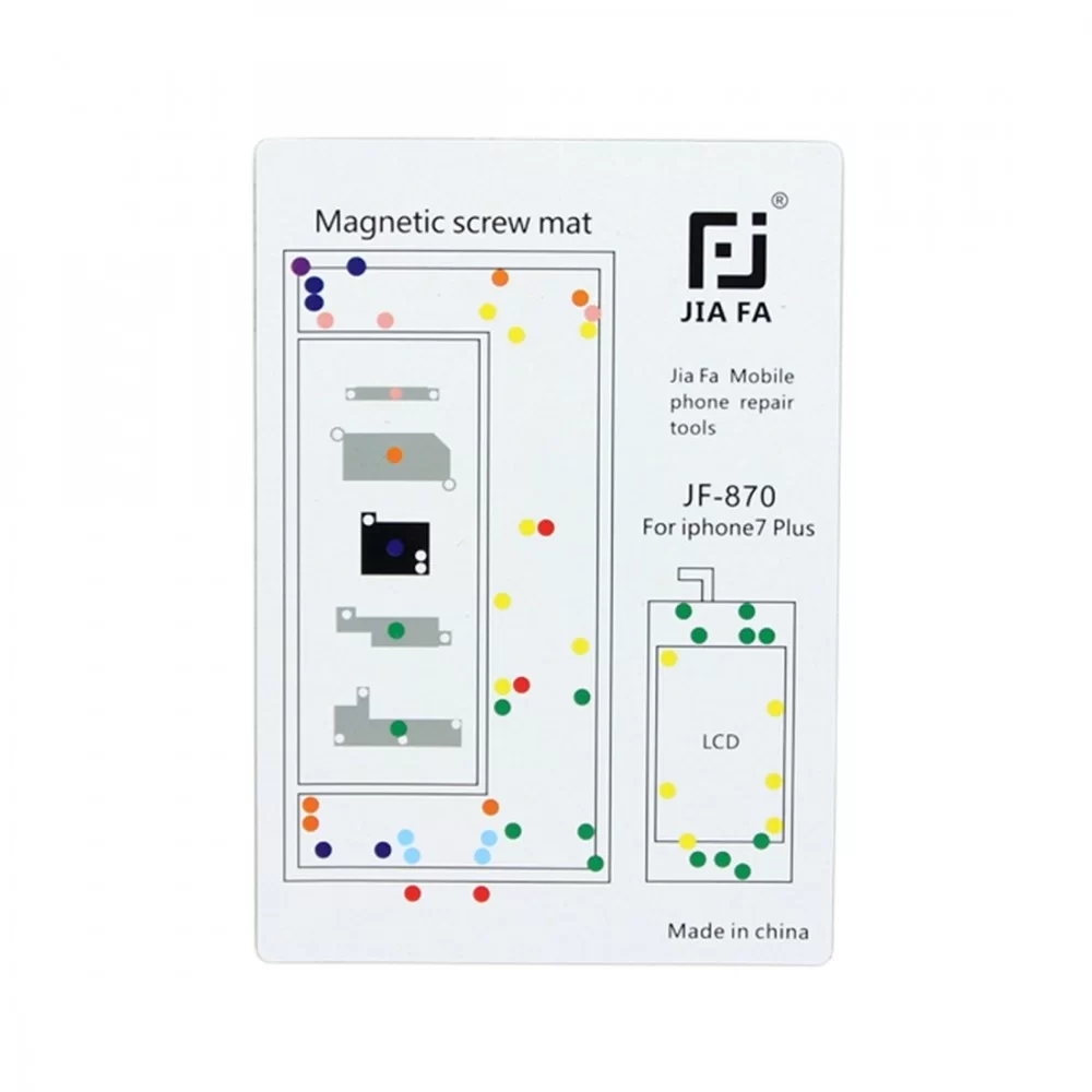 JIAFA Magnetic Screws Mat for iPhone 7 Plus