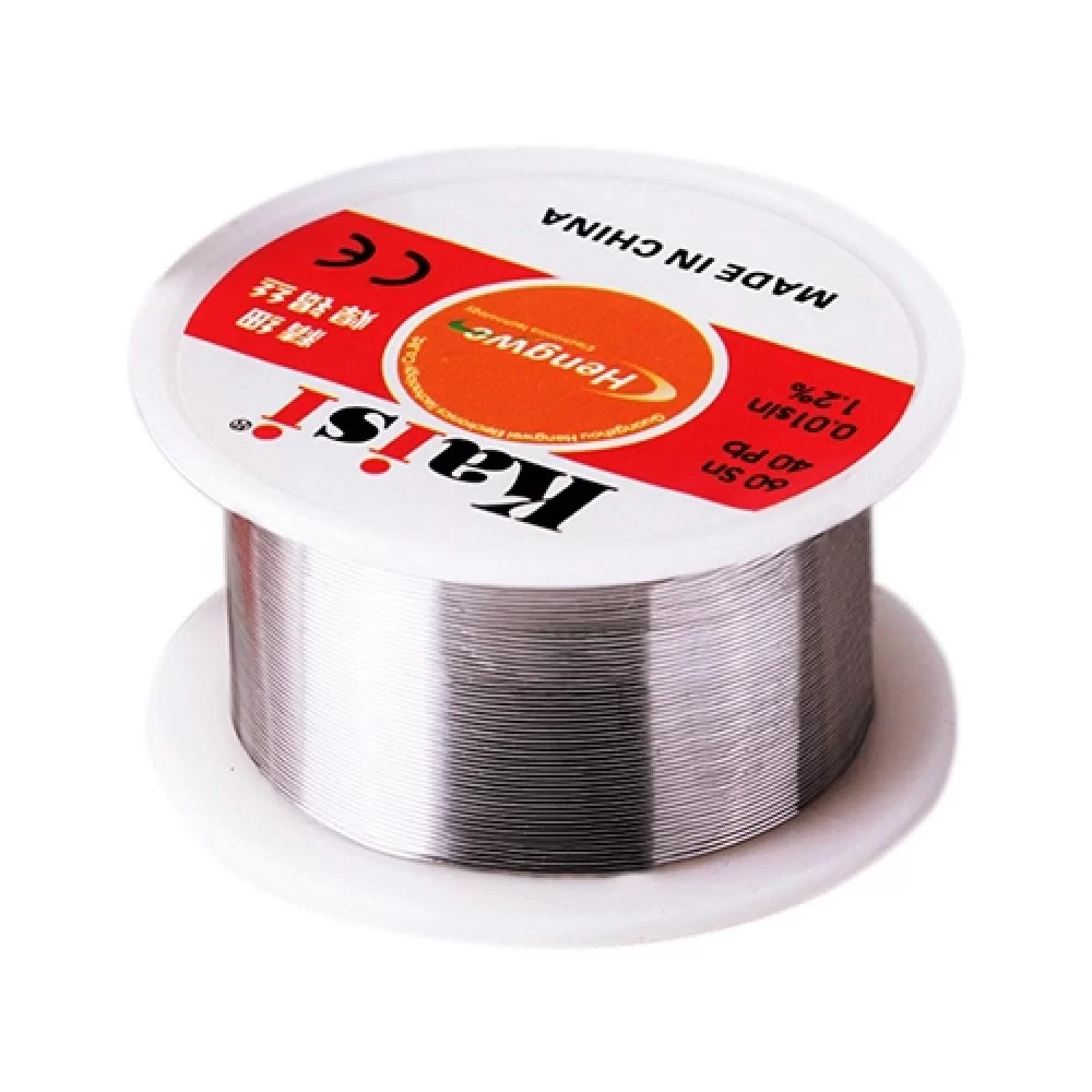 Kaisi 0.4mm Rosin Core Tin Lead Solder Wire for Welding Works, 150g