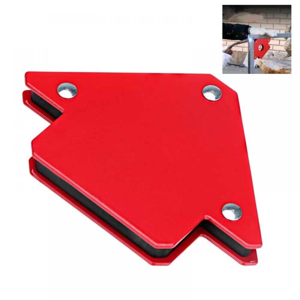 Magnetic Welding Positioner Triangular Strong Magnetic Holder, Size:25 Pounds