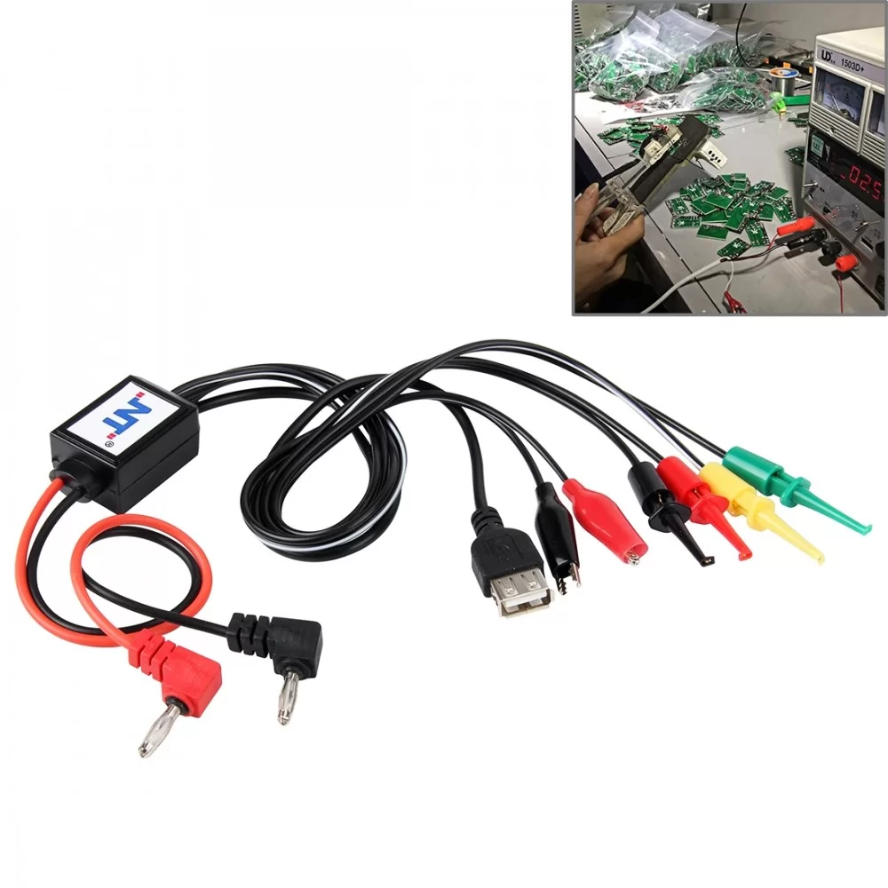 Mobile Phone Repair Power Test Interface Cable with USB Output Interface Cable