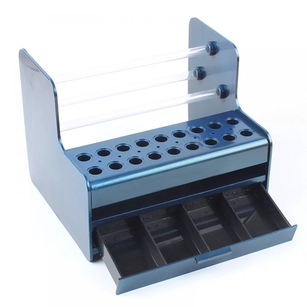 Multifunctional Mobile Phone Repair Tool Box Plastic Storage Box Screwdriver Tweezers Electronic Maintenance Tool Box(Blue) Repair Tools 0