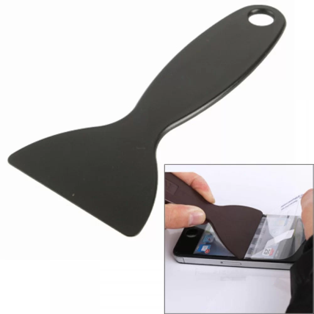 Phone / Tablet PC Capacitive Screen Plastic Scraping Knives Film Repair Tools(Black)