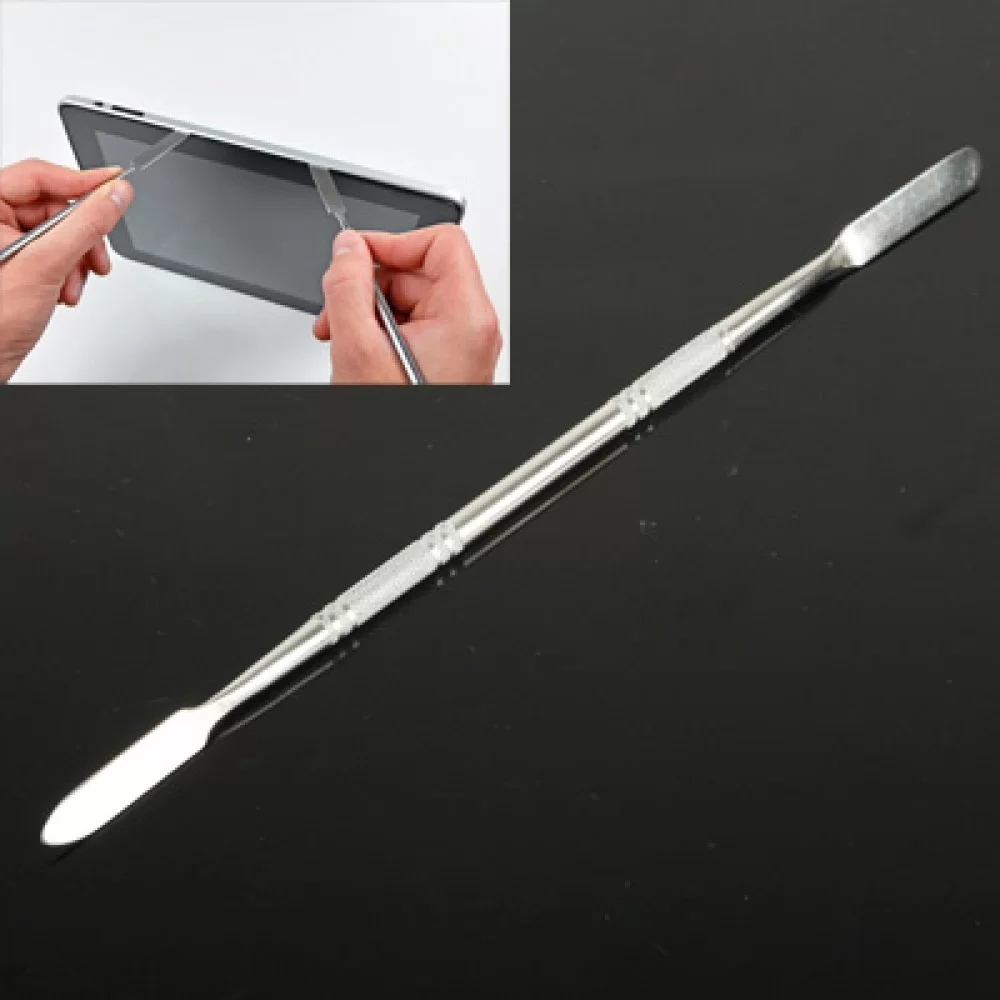 Professional Mobile Phone / Tablet PC Metal Disassembly Rods Repairing Tool, Length: 18cm(Silver)