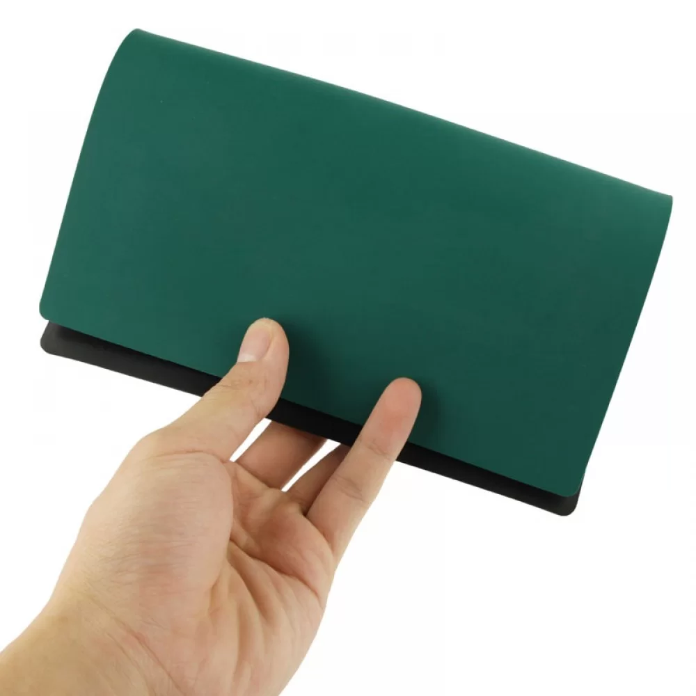 Resistant Electrostatic Maintenance Insulation Pad Silicone Table Mats (B Type)(Green)